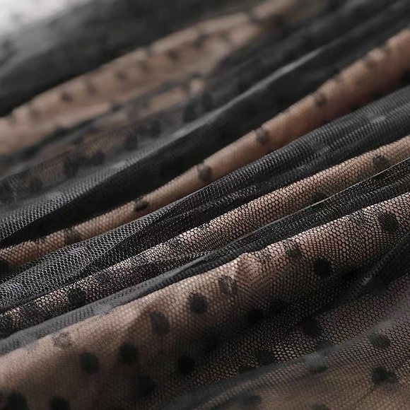 lace dress black pink for girls women - Picture 3 of 5